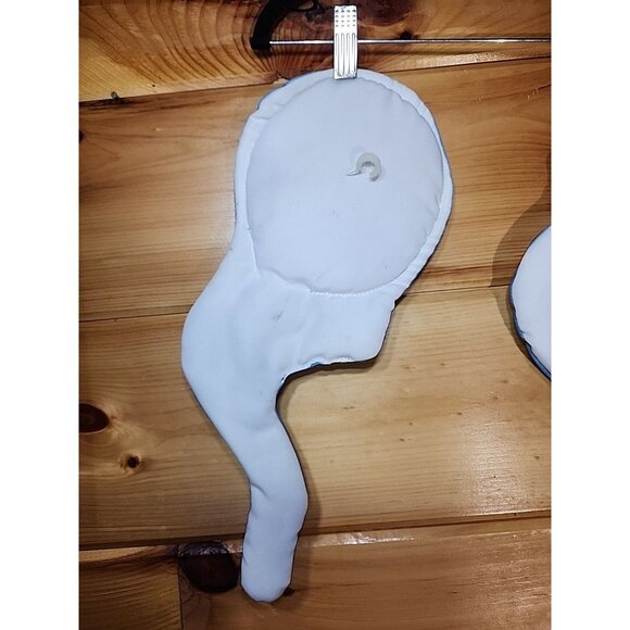 Winnie The Pooh with Balloon Soft Wall Hanging Decor Padded Cotton USA l990's - Picture 5 of 7